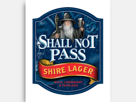Shall Not Pass Lager
