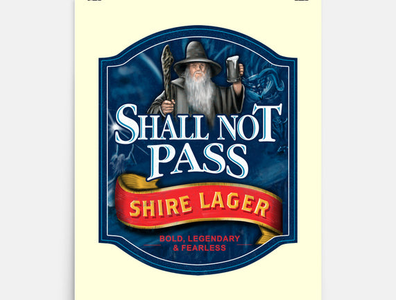 Shall Not Pass Lager