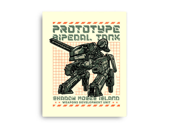 Prototype Bipedal Tank