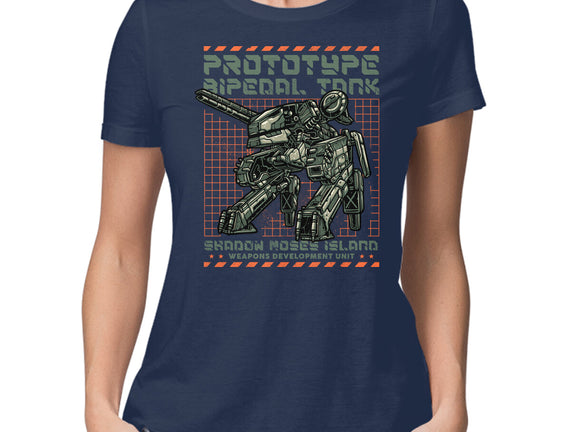 Prototype Bipedal Tank