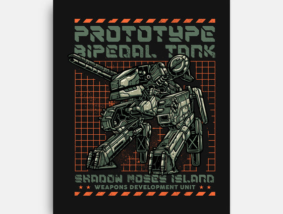 Prototype Bipedal Tank