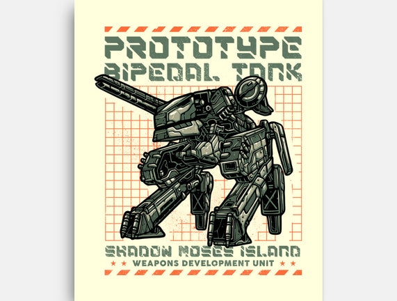 Prototype Bipedal Tank