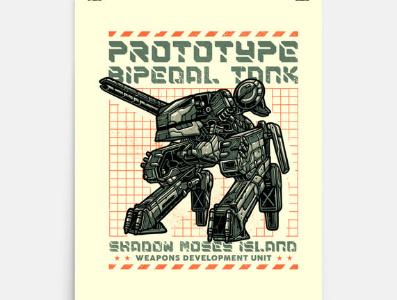 Prototype Bipedal Tank