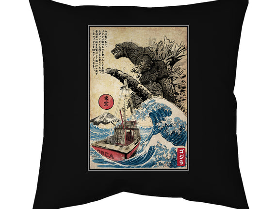 Orca In Japan Woodblock