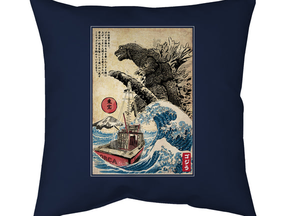 Orca In Japan Woodblock