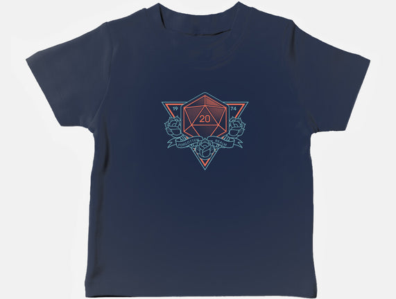 Neon Hipster Critical Dice