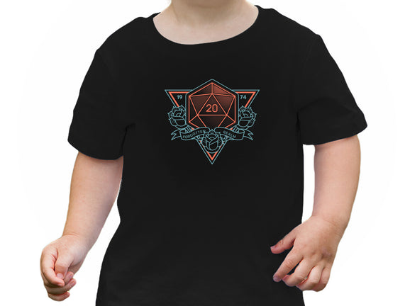 Neon Hipster Critical Dice