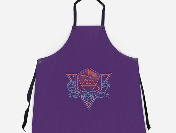 Neon Hipster Critical Dice