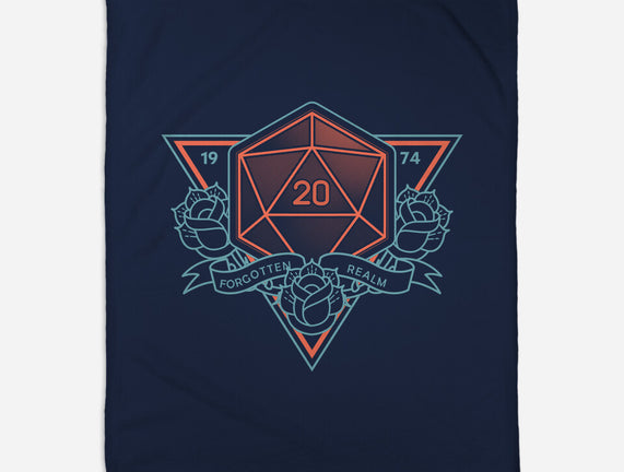 Neon Hipster Critical Dice