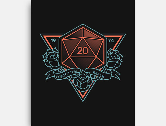 Neon Hipster Critical Dice