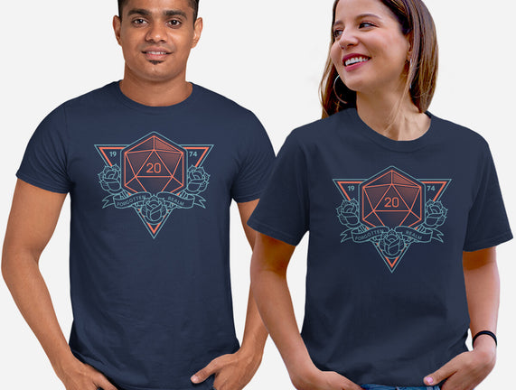 Neon Hipster Critical Dice