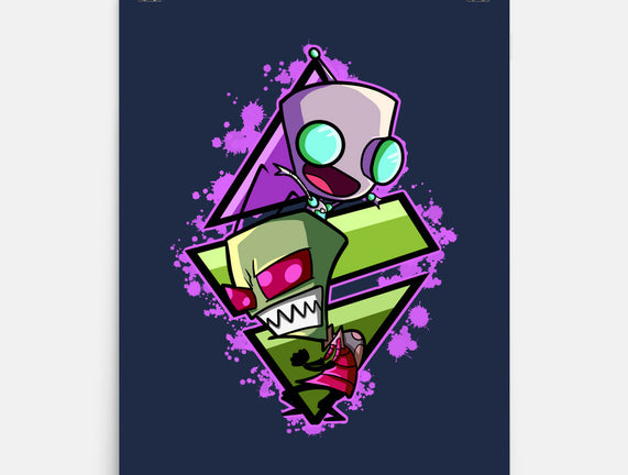Invader And Robot