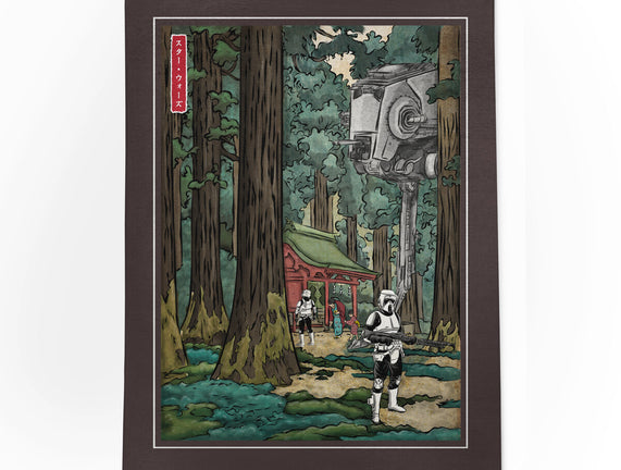 Galactic Empire In Japanese Forest