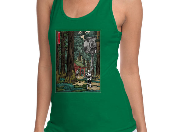 Galactic Empire In Japanese Forest
