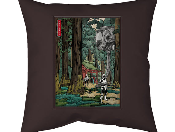Galactic Empire In Japanese Forest