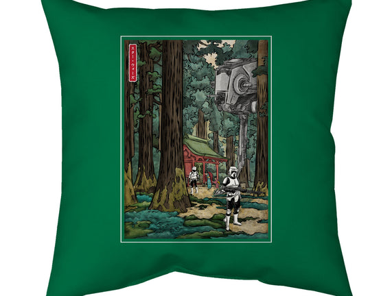 Galactic Empire In Japanese Forest