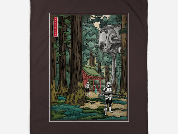 Galactic Empire In Japanese Forest