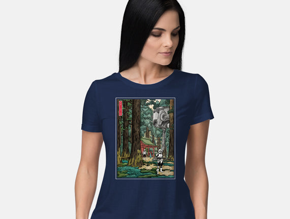 Galactic Empire In Japanese Forest