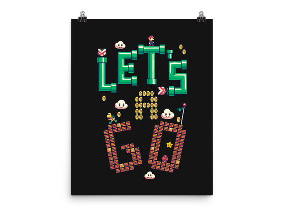 Mario Let's A Go