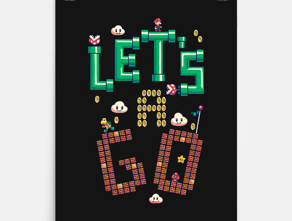 Mario Let's A Go