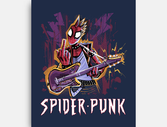 Spider Punk Rock Star