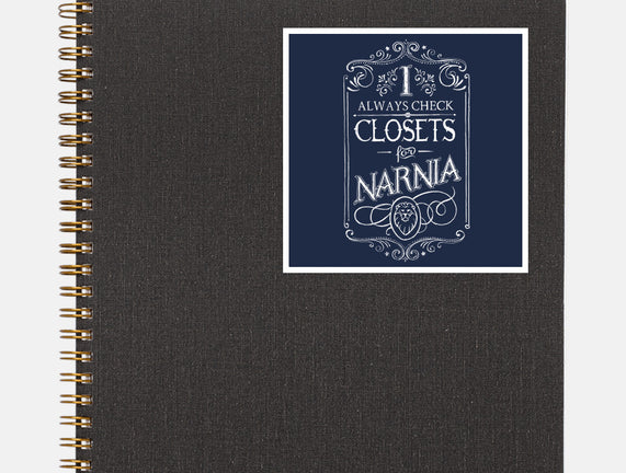 I Always Check Closets