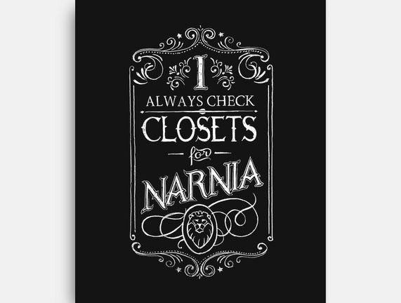 I Always Check Closets