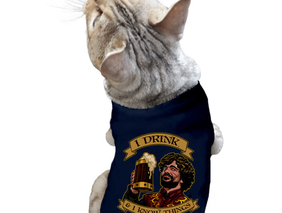 He Drinks