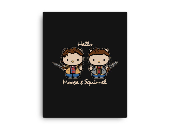 Hello Moose & Squirrel