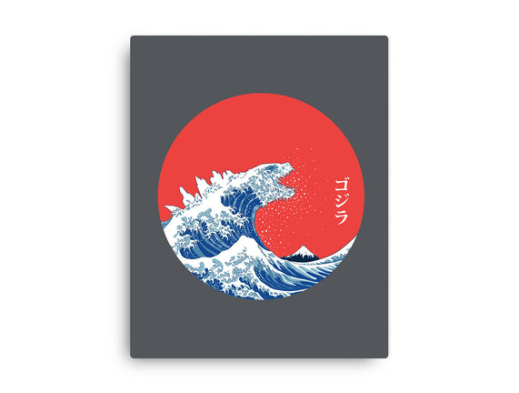 Hokusai Gojira-Variant