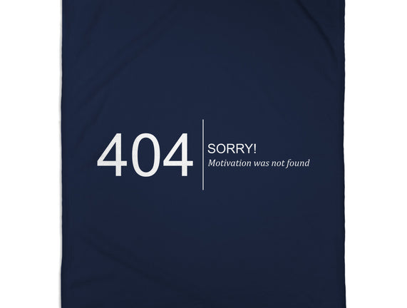 Error: Motivation Not Found
