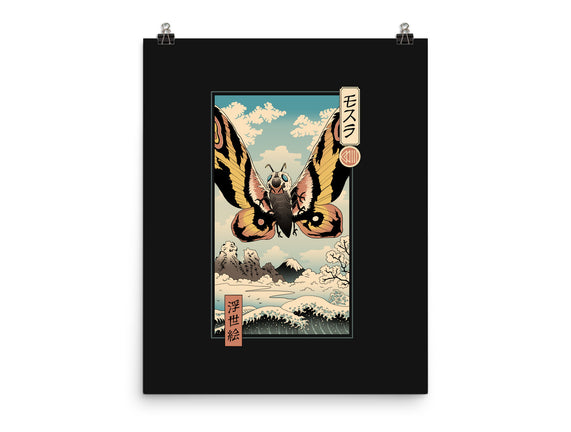 Ancient Moth Ukiyo-E