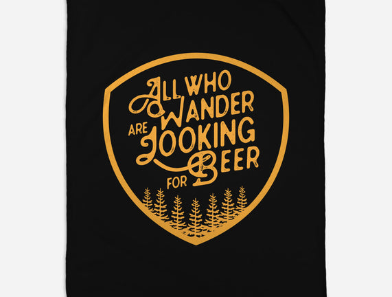 All Who Wander are Looking for Beer