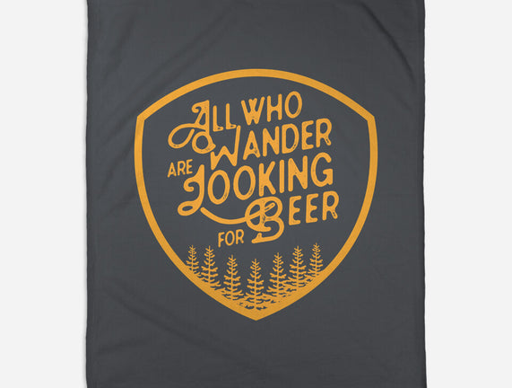 All Who Wander are Looking for Beer