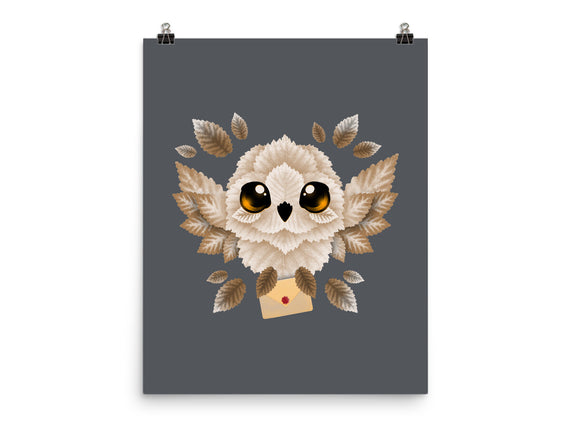 Owl Mail Of Leaves
