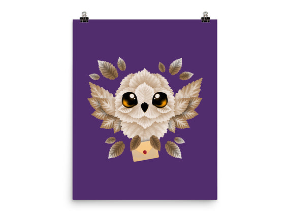 Owl Mail Of Leaves