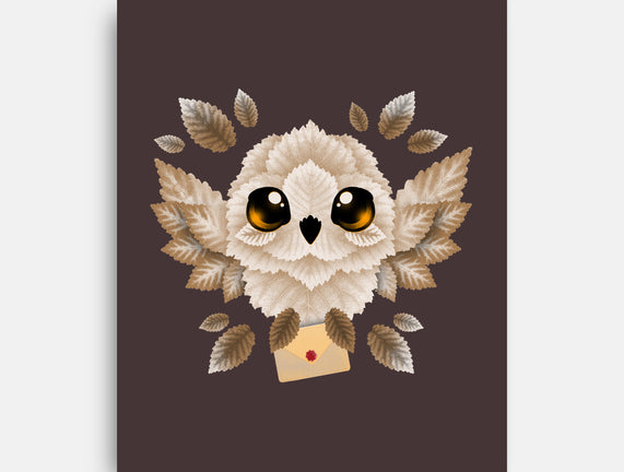 Owl Mail Of Leaves