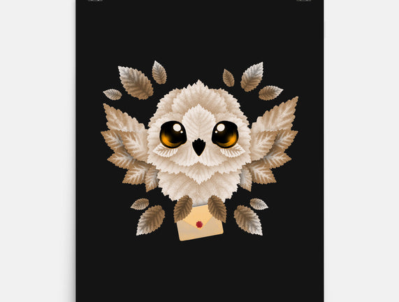 Owl Mail Of Leaves