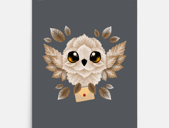 Owl Mail Of Leaves