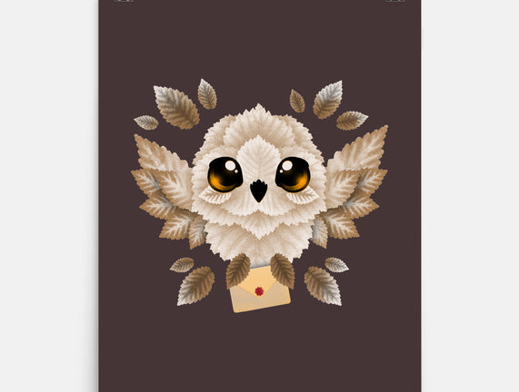 Owl Mail Of Leaves