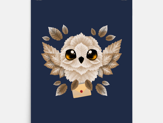 Owl Mail Of Leaves