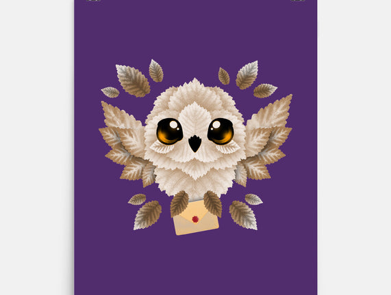 Owl Mail Of Leaves