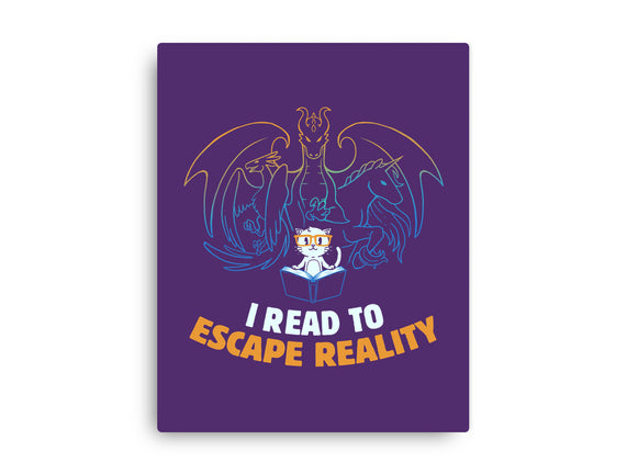 I Read to Escape Reality