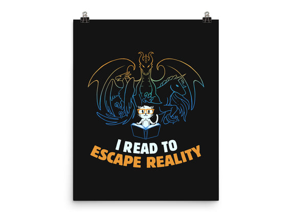 I Read to Escape Reality