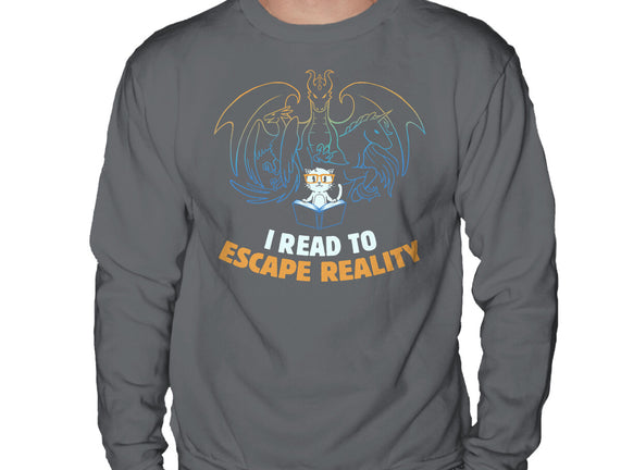 I Read to Escape Reality