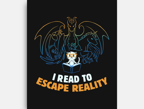 I Read to Escape Reality