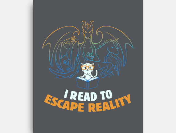 I Read to Escape Reality