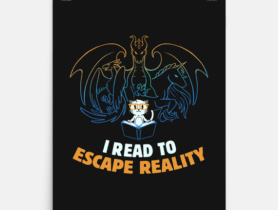 I Read to Escape Reality