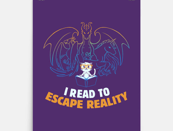 I Read to Escape Reality
