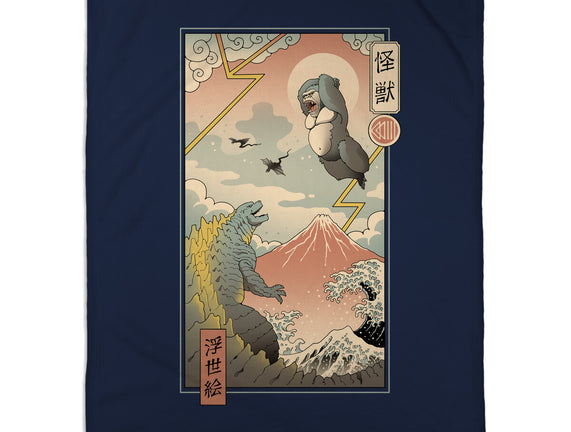 Kaiju Fight In Edo